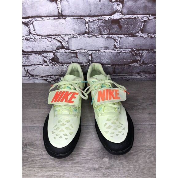 Nike Zoom Rotational 6 Barely Volt Hyper Green Mesh Orange Shoes Men 12M US/46EU - Picture 10 of 16